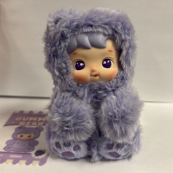NWOT HACIPUPU Gummy Bear Series-Vinyl Plush Pendant - Grape Flavor (Authentic) - Picture 4 of 11